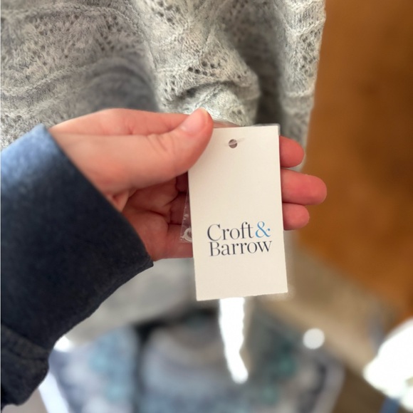 Grey button up sweater 
Women’s size XL - Picture 9 of 14